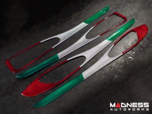 Alfa Romeo Stelvio Door Trim - Carbon Fiber - Interior Door Trim Kit - Italian Theme - Feroce Carbon Alfa Romeo Stelvio Door Trim - Carbon Fiber - Interior Door Trim Kit - Italian Theme - Feroce Carbon